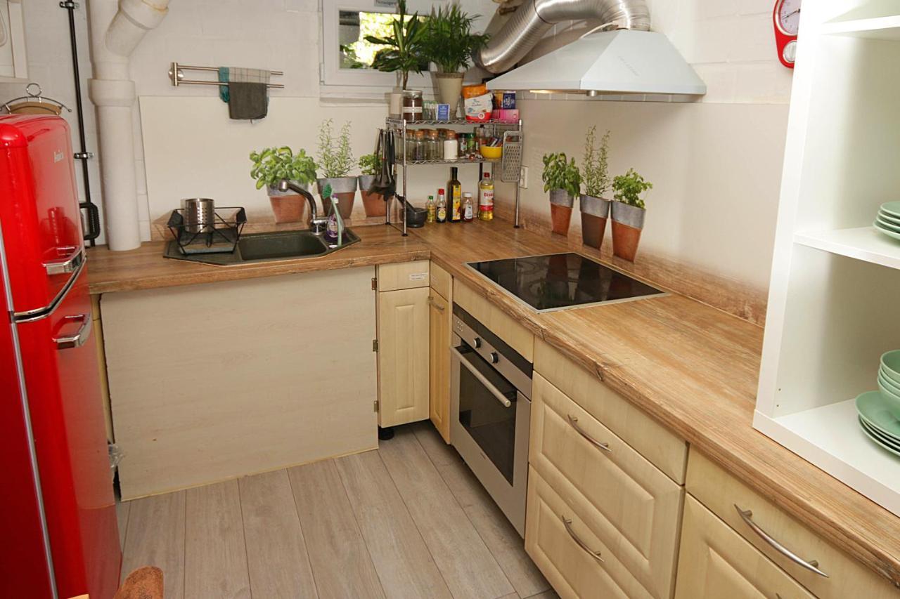 Cozy Souterrain-Half-Basement-Apartment Included 2 Bicycles Berlino Esterno foto